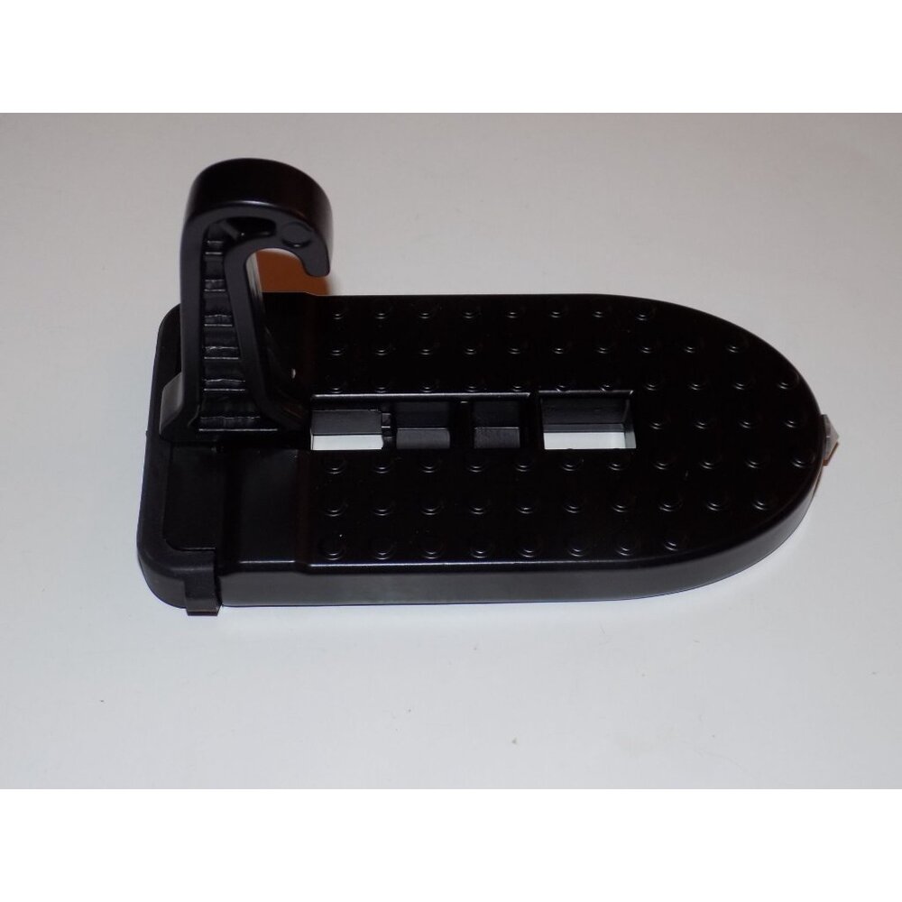 Car Multi-Functional Latch Door Step, Roof Access, Compact and Foldable (Black)